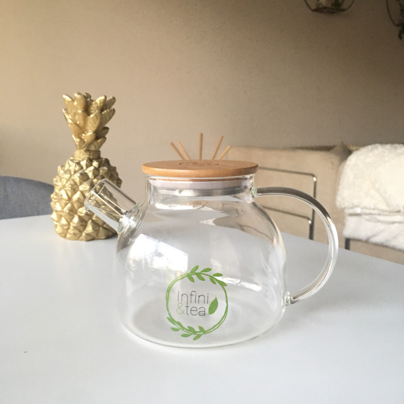 Théière en verre 1L