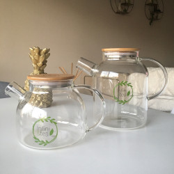 Théière en verre 1L 2